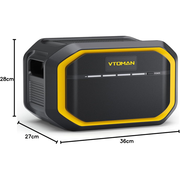 Портативна електростанція VTOMAN 1548Wh з LiFePO4 акумулятором, 1500W, 230V, для дому, кемпінгу, риболовлі (FlashSpeed 1500)