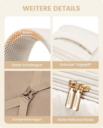 Рюкзак для ручної поклажі OVEVOOK: 40л, для ноутбука 17