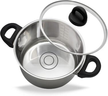 Каструля ELO Serie Turmalin з індукційним дном, нержавіюча сталь, 16 см
