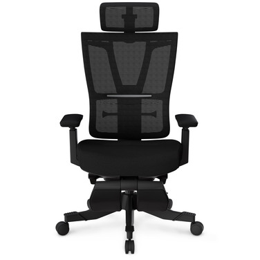 Крісло Mealux S6 Air Fabric Black (арт. HF-S6 F/B)