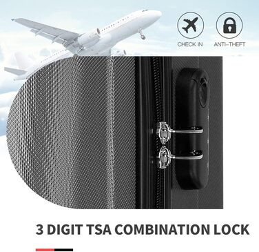 Чохол-валіза на колесах KONO з 4 колесами, валіза для подорожей, багаж (Рожевий, комплект) (Сірий, M (56см - 40л))