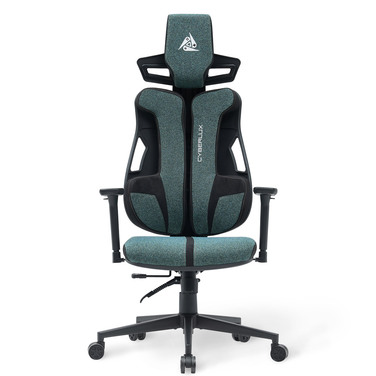 Геймерське крісло Cyberlux V8 Fabric Green (арт. GM-V8 FZ)