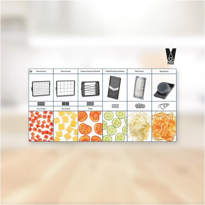 Набір Nicer Dicer для нарізки овочів 15 в 1, нарізник для овочів, цибулі, салату, кубиків, картоплі фрі, хвилястий ніж, подрібнювач для фруктів та овочів, кухонний аксесуар сірого кольору