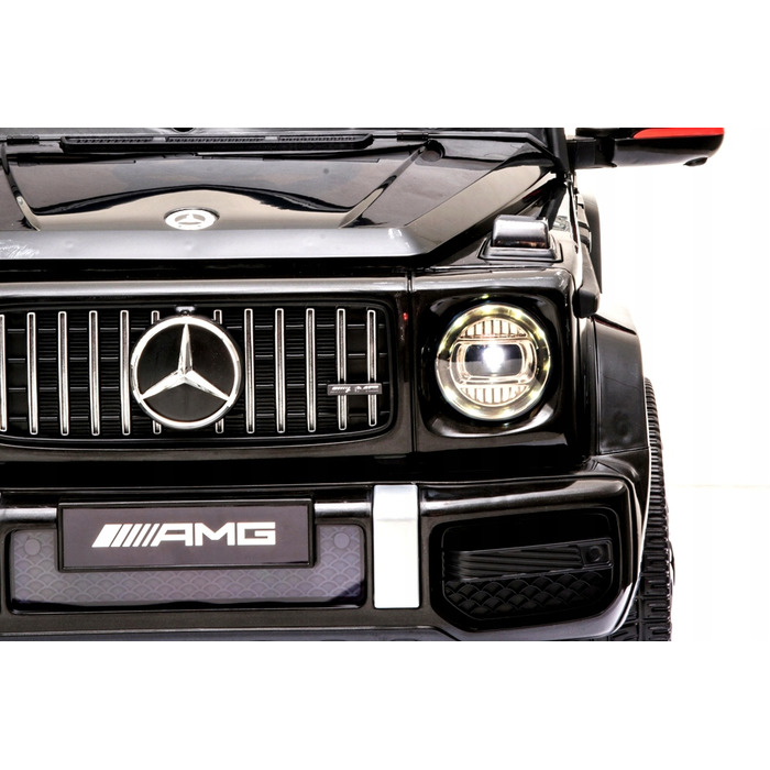 Дитячий електромобіль Mercedes G63 з шкіряним сидінням та пультом керування