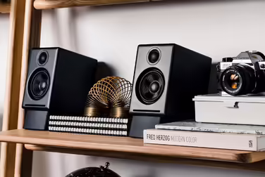 Акустична система Audioengine A2 Plus Bluetooth 60 Вт для комп'ютера та геймінгу, чорна