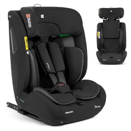 Автокрісло KikkaBoo i-Size i-FLIT 9-36 кг ISOFIX, група 1/2/3, 15 місяців - 12 років, з системою SPS, Top Tether, регульованою підголівником (чорне)