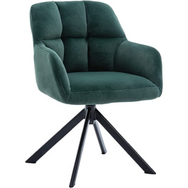 колір: зелений стілець з відкидною спинкою