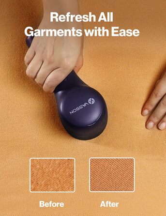 Електричний видалення ворсу VASSON для одягу, меблів та постільної білизни. Видаляє клубки ворсу та пілінгу. Темно-синій