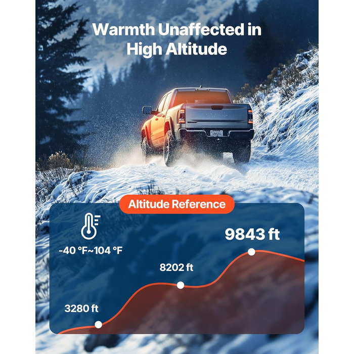 Електрична дизельна піч опалення VEVOR 12V 5-8kW з LCD-дисплеєм, пультом дистанційного керування та Bluetooth-APP (базова модель)