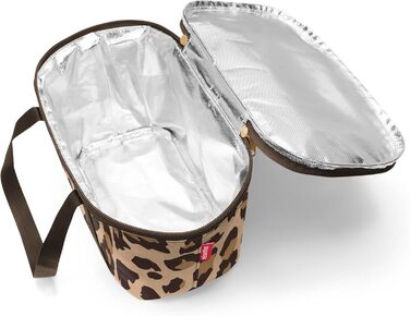 Термосумка Reisenthel Coolerbag XS Leo Macchiato - Маленька сумка-холодильник з поліестеру для пікніка та покупок