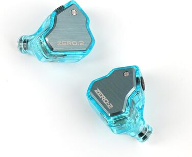 Гц x Crinacle Zero 2 IEM, 10 мм драйвер, дротовий, ігровий, кабель OFC, синій, 7