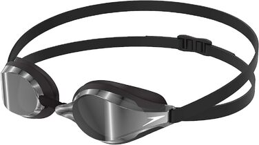 Окуляри для плавання Speedo Speedsocket 2, чоловічі і жіночі окуляри для плавання, чорний, один розмір підходить всім, і шапочка для плавання для жінок і чоловіків, чорний, один розмір підходить всім
