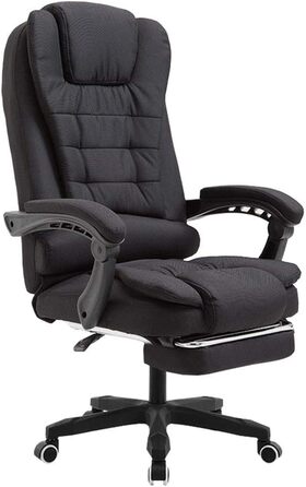 Офісне крісло WHOJA з регулюванням спинки 155° - стильний дизайн, міцність 200 кг, 3 кольори