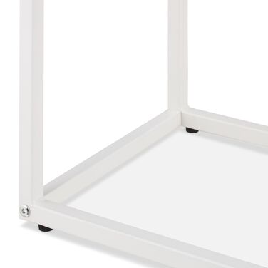 Розкладний столик Relaxdays у формі 'С'