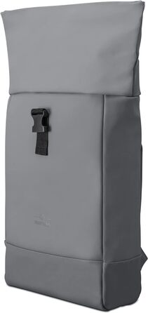 Рюкзак Johnny Urban для жінок і чоловіків - Harvey Medium - роллтоп з відділенням для ноутбука для Uni Business City - 15 л - матове поліуретанове покриття - водовідштовхувальне сіре