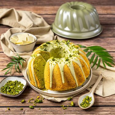 Форма для кексів Zenker Green Vision 30 см – преміум з нержавіючої сталі з антипригарним покриттям (Made in Germany)