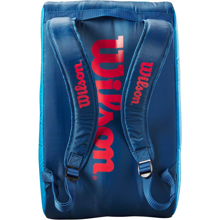 Сумка Wilson Padel для дітей та підлітків, сумка Junior Padel, до 3 ракеток без розміру синій/інфрачервоний