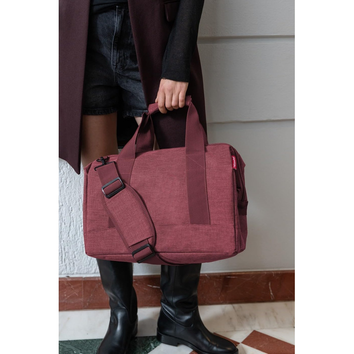 Сумка-органайзер Reisenthel Allrounder M – універсальна дорожня сумка для роботи та відпочинку, Twist Maroon