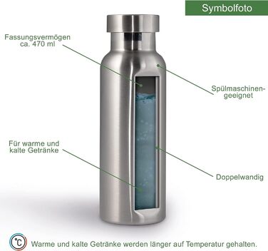 Ланчбокс з нержавіючої сталі з гравіюванням імені + пляшка для води – 800 мл, 470 мл, з роздільником, захист від протікання, бенто-бокс – подарунок, 1 вересня, спорт, відпочинок на природі