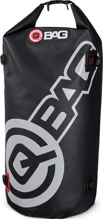 Мотоциклетна сумка Багажний рулон Водонепроникна океанська сумка 50 літрів чорний/сірий, унісекс, туристичний, літній, текстильний