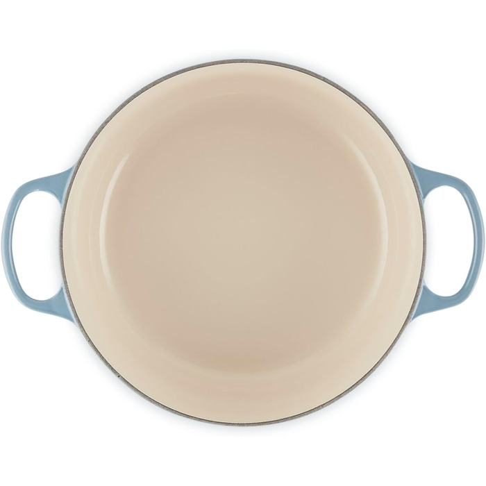 Сковорода Le Creuset Signature з чавуну з кришкою, Ø 20 см, 2,4 л, Chambray