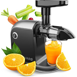 Шовковий відцентровий соковитискач Divaro [DAS ORIGINAL] - для фруктів та овочів, 150 Вт, з функцією реверсу, BPA Free