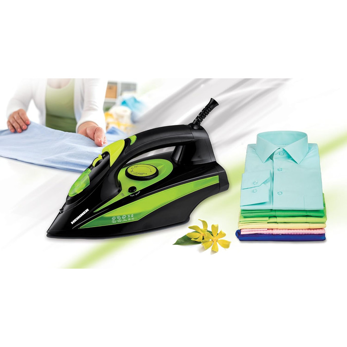 Праска Heinner Performer Plus з керамічною підошвою, регулюванням пари, функцією Auto-Off та Anti-Drip - 2400 Вт