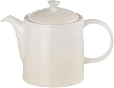 Чайник Le Creuset 1.3 л, чорний, 70703130000000 (Meringue), 12.6 x 23.9 x 17 см, для 4 чашок