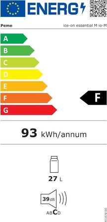 Л Пригоди Помаранчевий Термоелектричні з режимом ECO Змінний/постійний струм для охолодження та збереження тепла Cool Box з підключенням 12 вольт і 230 вольт Міні-холодильник для автомобіля та кемпінгу, 23