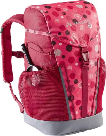 Рюкзак для походів дитячий туристичний та VAUDE Рюкзак для хлопчиків та дівчаток Puck 10 літрів у рожевому кольорі Rose Bundle з дитячим рюкзаком