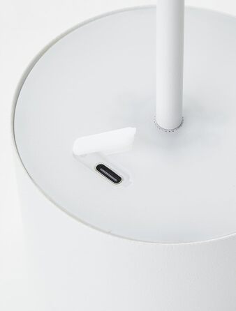 LED настільна лампа Brilliant з диммуванням, акумулятор, сенсорне керування, тепле світло, стильний дизайн, USB-зарядка, для дому