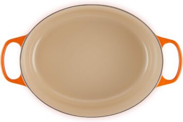 Le Creuset Signature Чавунний Бражульник з кришкою, 33 см, овальний, 7.5 л, для всіх типів плит, включаючи індукцію, чорний матовий