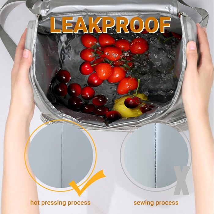 Рюкзак-холодильник 18L для пікніка: ізольований терморюкзак, зелений