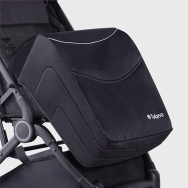 Дитячий прогулянковий візок TULANO Milan 35, сірий, легкий, складний, з москітною сіткою