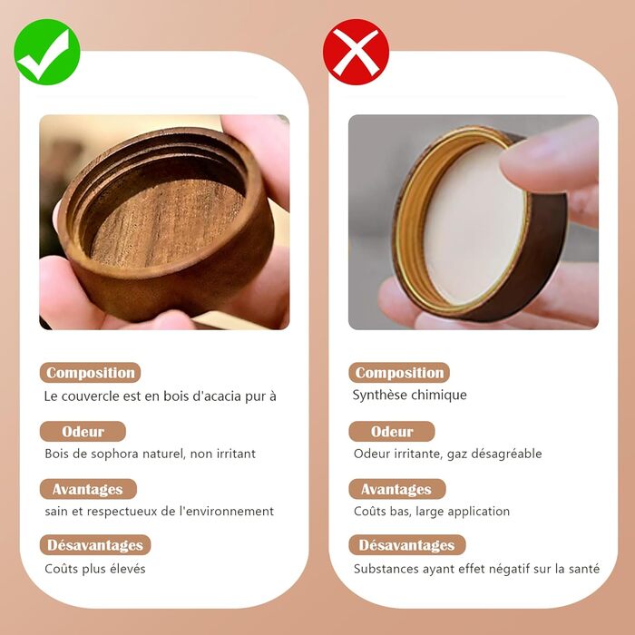 Набір скляних банок для спецій з кришками з акації | 24 шт. | 120 мл | Організатор для кухні