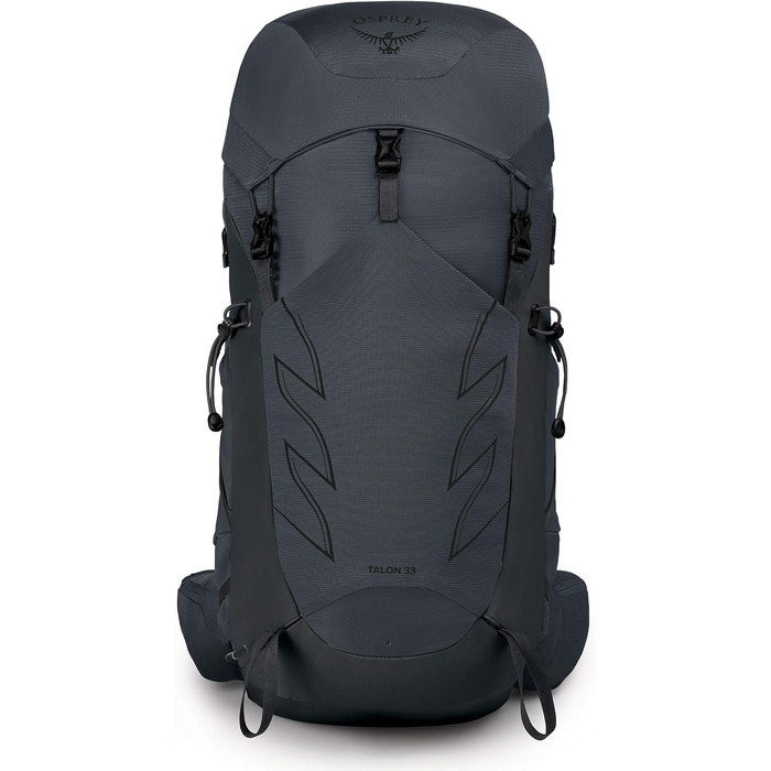 Чоловічий туристичний рюкзак Osprey Talon 33 (L-XL, Eclipse Grey, Single)