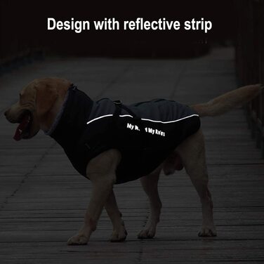 Пальто для собак Vivi Bear водонепроникне 6XL сірий