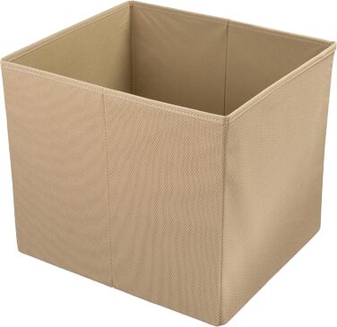 Коробки для зберігання тканини Ikea KOSINGEN (для блоків KALLAX Cube), бежеві, 33 x 38 x 33 см, складні/складні, 405.069.22 - 4 шт.