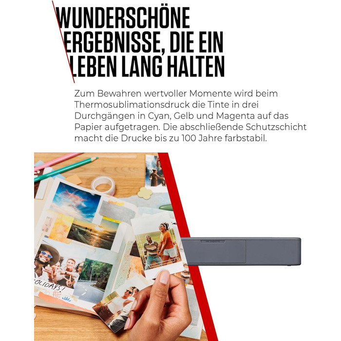 Canon Selphy QX20 – Портативний принтер для фото з Wi-Fi, термосублімаційний друк, USB-C зарядка, білий (без чорнил/паперу)