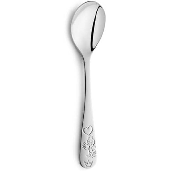 Набір дитячого столового прибору Kinderbesteck Set 4-teilig з мотивом - персоналізований дитячий столовий прилад з гравіюванням імені на ніж, виделку, ложку та чайну ложку – індивідуальний подарунок на народження, хрещення, день народження (Казка)