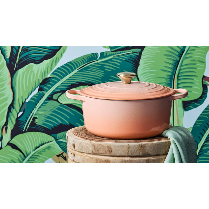 Le Creuset Signature Чавунна сковорода з кришкою, Ø кругла, 4.2 л, Ocean