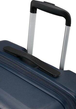 Набір валіз American Tourister Aerotech (3 шт.): ручна, середня, велика, розширювана, з TSA-замком, блакитний (Металевий Navy)