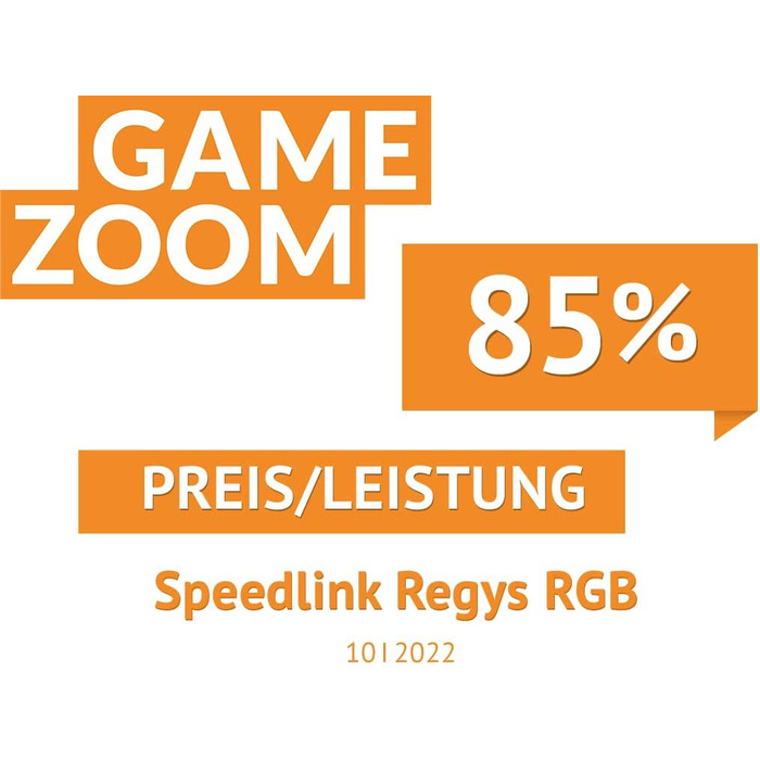 Ігрове крісло Speedlink REGYS RGB LED, 300 режимів, функція гойдалки, подушка для шиї та попереку, до 140 кг, чорний