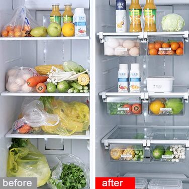 Ящик-холодильник Greentainer з шухлядою та кришкою для їжі (набір з 2 шт.)