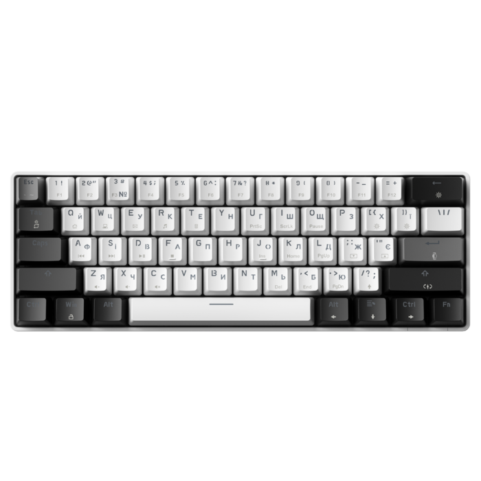 Механічна клавіатура GamePro Genesis Infinity  (MK130BW)  outemu swithes