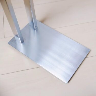 Підставка для рушників ZACK 'LINEA', нержавіюча сталь, матова, 80.0 x 15.0 x 38.5 см