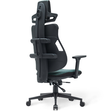 Геймерське крісло Cyberlux V8 Fabric Green (арт. GM-V8 FZ)