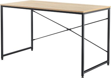 Письмовий стіл 120x60x72см Дуб Офісний стіл Комп'ютерний стіл Робочий стіл Стіл для ПК (дубовий вигляд)