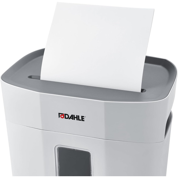 Шредер Dahle PaperSAFE PS 120: 8 листів, P4, частинковий різання, без масла, сірий