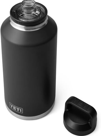 Термос YETI Rambler з кришкою Chug, чорний, 1,9 л